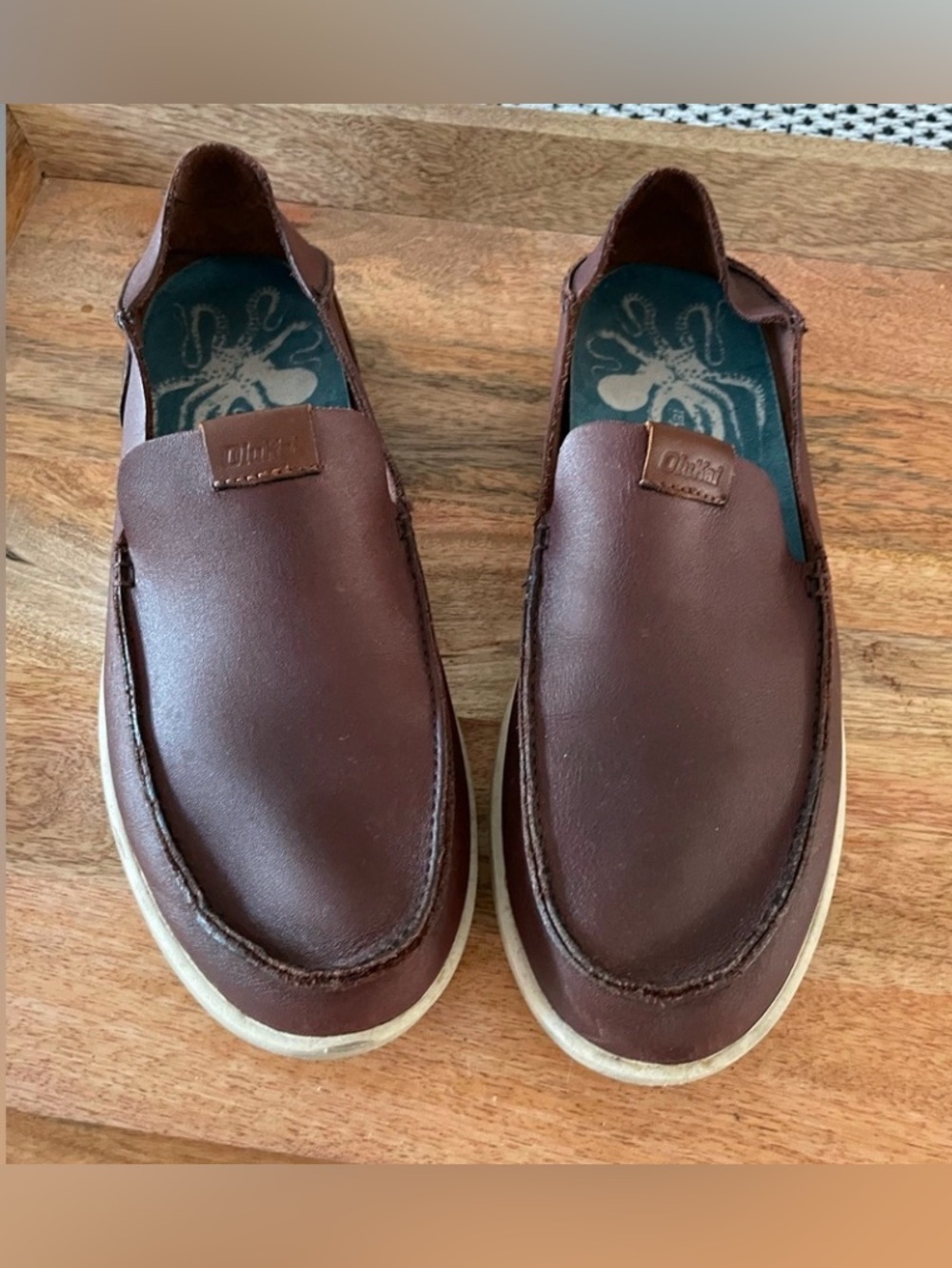 Olukai Nalukai Men’s Leather Shoes